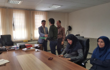 جلسه معارفه دکتر عامری