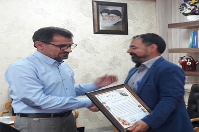 تقدیروتشکر شورای اسلامی شهر کلاته خیج از رییس دانشگاه علوم پزشکی شاهرود