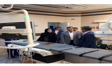 اولین عمل آنژیوگرافی در بیمارستان امام حسین (ع) انجام شد