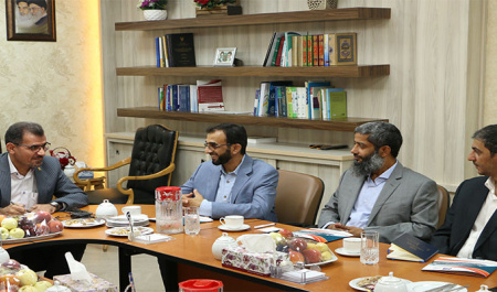 برگزاری نشست مشترک با هیاتی از مسئولین دانشگاه نیزوا عمان در راستای توسعه فعالیت های بین المللی سازی دانشگاه علوم پزشکی شاهرود