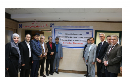 بازدید متخصصان طب سالمندی فرانسه از بخش های مختلف بیمارستان امام حسین(ع)