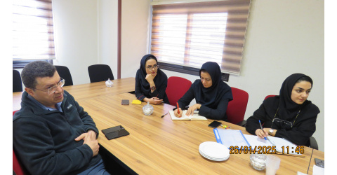 a meeting abouth high-risk pregnant women
