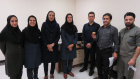 تقدیر از همکار واحد بهداشت حرفه ای بیمارستان همزمان با روز جهانی بهداشت حرفه ای
