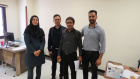 تقدیر از همکار واحد بهداشت حرفه ای بیمارستان همزمان با روز جهانی بهداشت حرفه ای