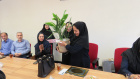 مراسم تودیع و معارفه مدیران مالی بیمارستان بهار برگزار شد.