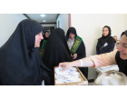 حضور خادمیاران رضوی کانون خواهران شاهرود در بیمارستان بهار