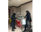 بازدید رئیس دانشگاه علوم پزشکی و هیئت همراه از بیمارستان بهار