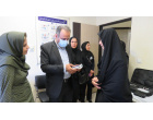 بازدید رییس اداره گوش و سلامت شنوایی وزارت بهداشت از بخش شنوایی‌سنجی بیمارستان بهار