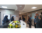 حضور دکتر امامیان رئیس دانشگاه علوم پزشکی  در بیمارستان بهار؛