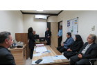 حضور دکتر امامیان رئیس دانشگاه علوم پزشکی  در بیمارستان بهار؛