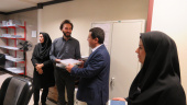 تقدیر مدیر درمان و ریاست بیمارستان از همکاران واحد مدارک پزشکی