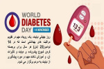 (۱۷ لغایت ۲۳ ) آبان هفته ملی دیابت گرامی باد . شعار جهانی دیابت ۲۰۲۵   ( دیابت در مراحل زندگی )
