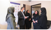 بازدید رییس اداره گوش و سلامت شنوایی وزارت بهداشت از بخش شنواییسنجی بیمارستان بهار