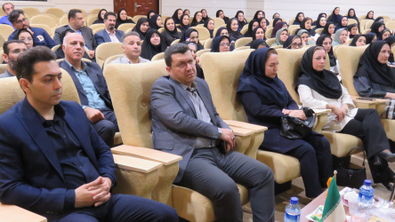 مراسم تودیع و معارفه مدیریت و مدیر پرستاری بیمارستان