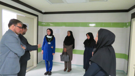 بازدیدمشترک تیم اداره بازرسی دانشگاه،اداره نظارت ومدیریت پرستاری معاونت درمان از اتاق عمل  بیمارستان بهار