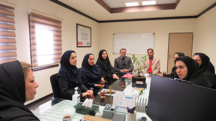 حضور تیم پایش ستاد مالی دانشگاه در بیمارستان بهار