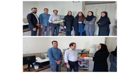 حضور کارشناس مسئول آمار و مدارک پزشکی معاونت درمان در بیمارستان بهار