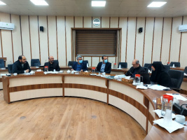 حضور ریاست محترم دانشگاه وسرپرست اداره بازرسی، ارزیابی عملکرد و رسیدگی به شکایات درسامانه الکترونیکی مردم و دولت (سامد)