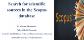 Scopus Workshop