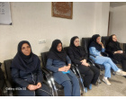 تقدیر  و تشکر کارشناسان معاونت درمان از دکتر جان محمدی و عرض تبریک به دکتر باباخانی