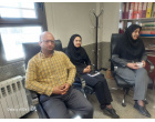 تقدیر  و تشکر کارشناسان معاونت درمان از دکتر جان محمدی و عرض تبریک به دکتر باباخانی