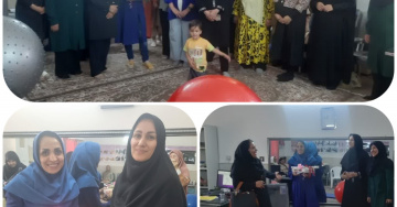 تقدیر همکاران واحد مامایی معاونت درمان از همکار فعال در زمینه ترویج زایمان طبیعی به مناسبت هفته ملی جمعیت