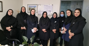 بازدید جامع مدیر پرستاری دانشگاه و کارشناسان معاونت درمان از بیمارستان خاتم‌الانبیاء (ص)