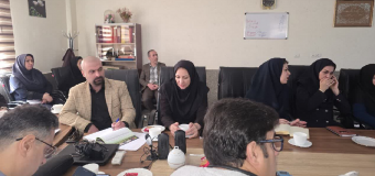 برگزاری جلسه کارگروه کارآمد دانشگاه در سالن جلسات معاونت درمان
