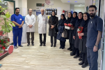 بازدید معاون درمان دانشگاه از بخش شیمی درمانی بیمارستان امام حسین(ع)