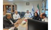 دیدار رئیس اورژانس پیش بیمارستانی با معاون درمان دانشگاه