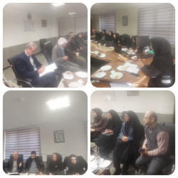 برگزاری جلسه ارتقاء سطح آمادگی نظام سلامت در مواجهه با بحران