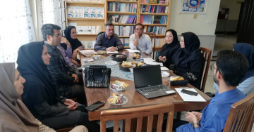 برگزاری جلسه آموزش در پژوهش