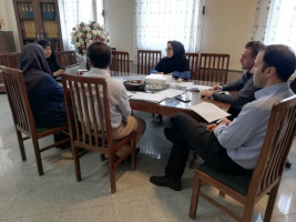 برگزاری جلسه آموزش در پژوهش