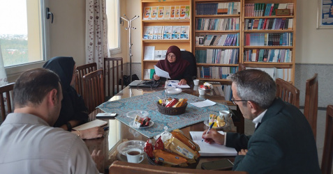 برگزاری جلسه محصولات علمی(تکاپو)