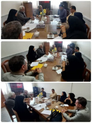 برگزاری کمیته آموزش،تامین و توانمندسازی منابع انسانی در راستای اجرای برنامه پزشکی خانواده روستایی و نظام ارجاع