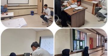 ️آزمون صلاحیت بالینی بیمارستان برگزار شد.