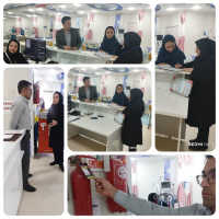 بازدید تیم ارزیابی داخلی بیمارستان از بخش ویژه