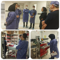 بازدید ایمنی و اعتباربخشی بیمارستان از بخش اتاق عمل قلب باز