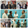 بازدید مدیران بیمارستان از پلی کلینیک تخصصی و فوق تخصصی بیمارستان