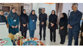 بازدید عیدانه رییس دانشگاه و هیات همراه از بیمارستان امام حسین(ع)