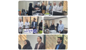 دیدار صمیمانه و عرض تبریک معاون توسعه و درمان بیمارستان به همکاران کارگزینی بیمارستان همزمان با روز منابع انسانی.