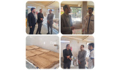 ازدید سرزده معاون فرماندار از نانوایی بیمارستان.