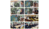 گزارش تصویری  آیین گرامیداشت روز پرستار در بیمارستان با حضور مدیران عالی بیمارستان و دانشگاه و تجلیل از پرستاران نمونه ۱۴۰۵