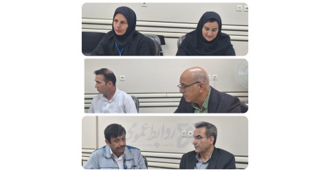 برگزاری جلسه عمرانی و تاسیساتی بیمارستان