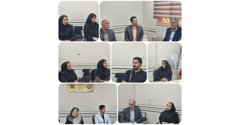 نشست رئیس دانشگاه علوم پزشکی شاهرود با متخصصان در بیمارستان امام حسین (ع)