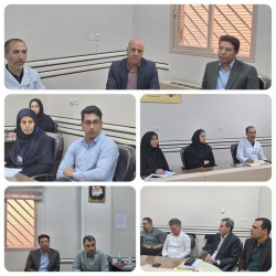 جلسه تیم مدیران اجرایی بیمارستان برگزار شد.