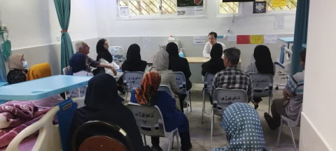 کلاس هفتگی آموزشی تاب آوری و راه های مقابله با استرس برگزار شد.