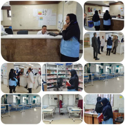 مانور آمادگی بیمارستان در شرایط بحرانی برگزار گردید.