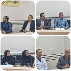 کمیته بهداشت محیط بیمارستان برگزار شد.