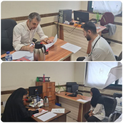 ️آزمون صلاحیت بالینی بیمارستان برگزار شد.